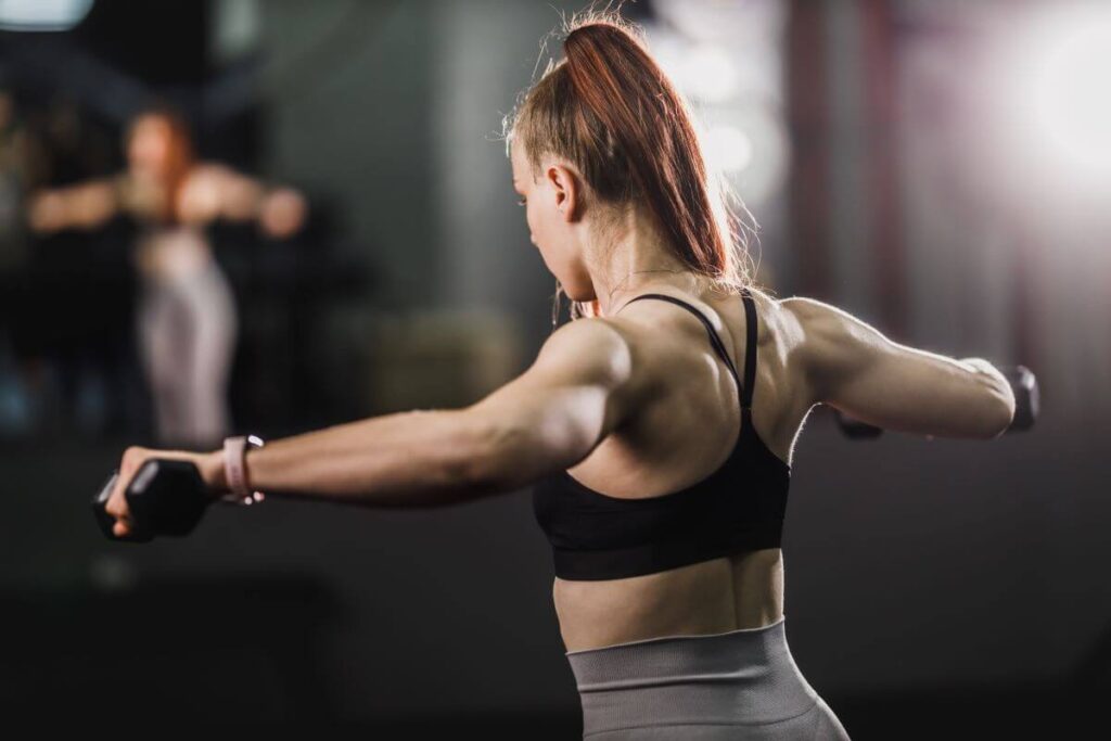 At Home Dumbbell Shoulder Workout