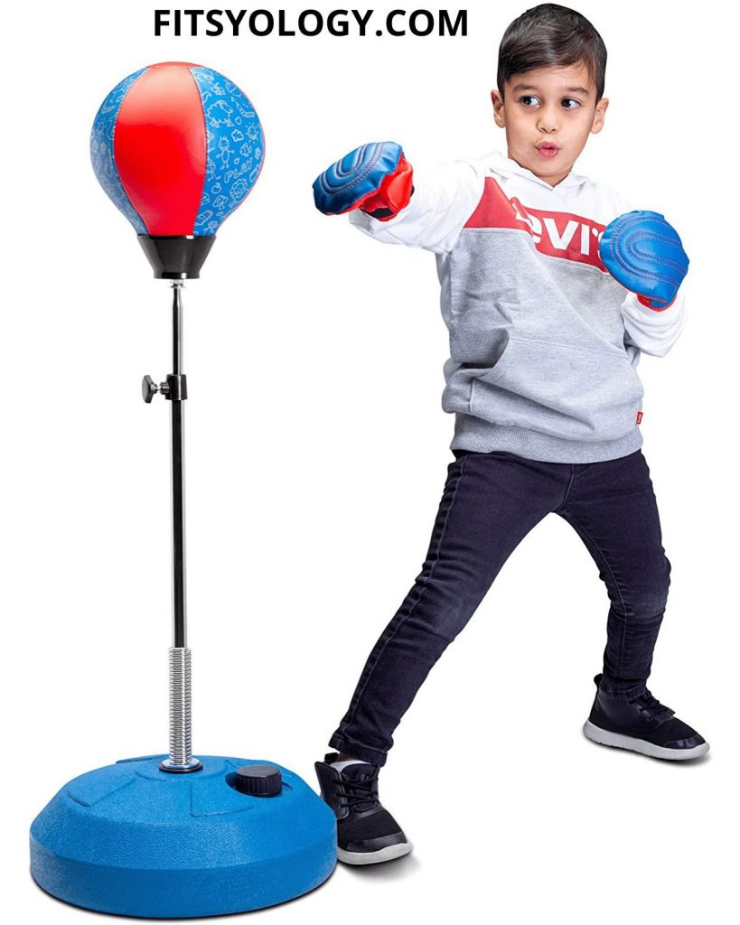 Stand up punching bag for kids