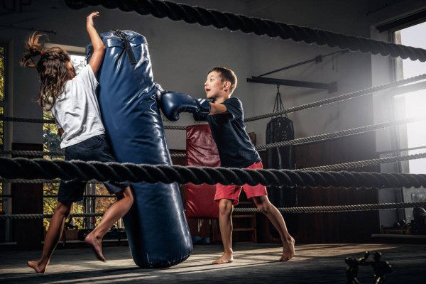 Stand Up Punching bag for kids