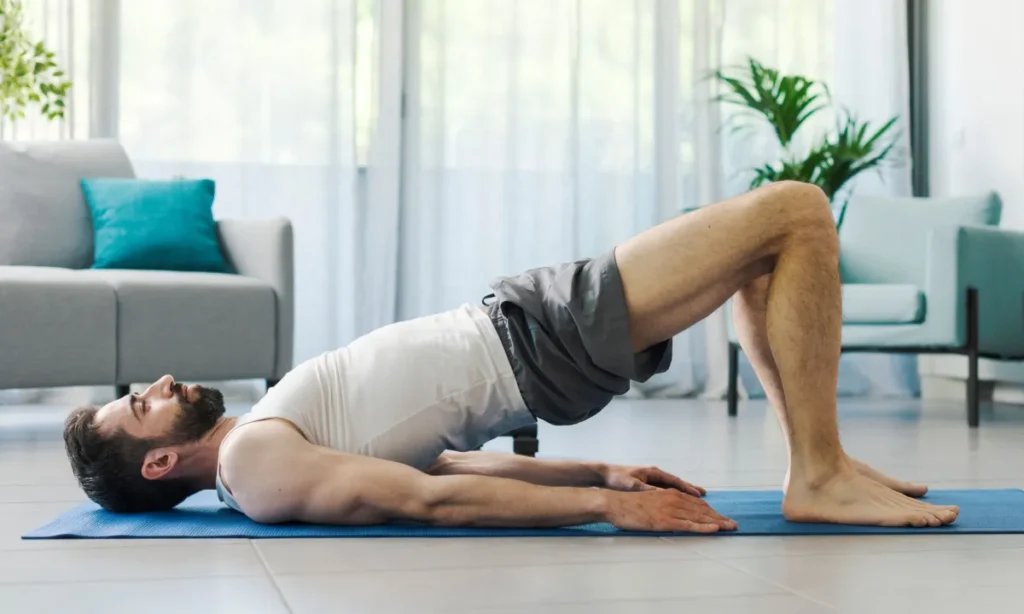 Pilates for Core Strength: Glute_bridges